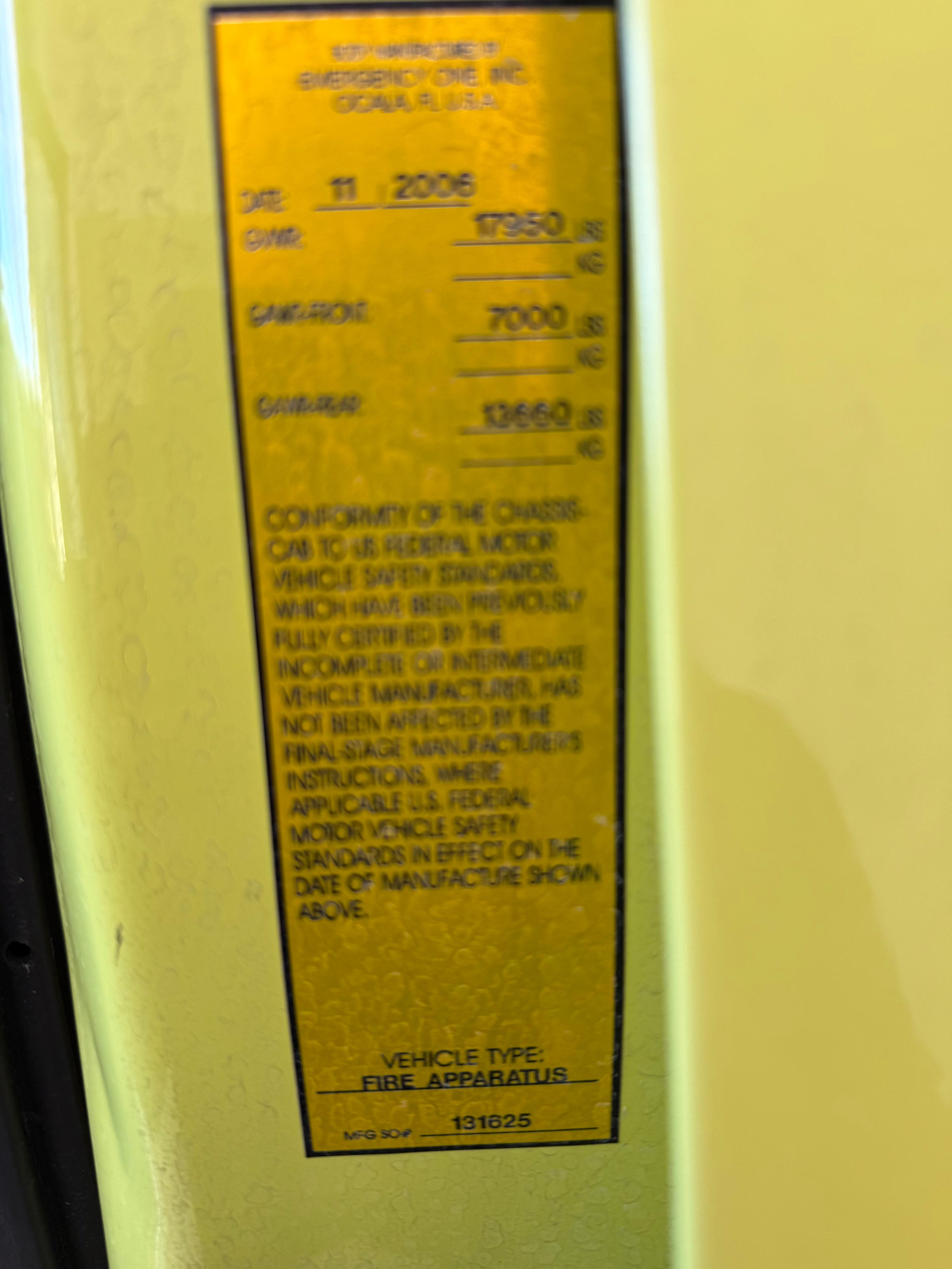 2006 E-One Ford 4x4 Light Rescue - image 21