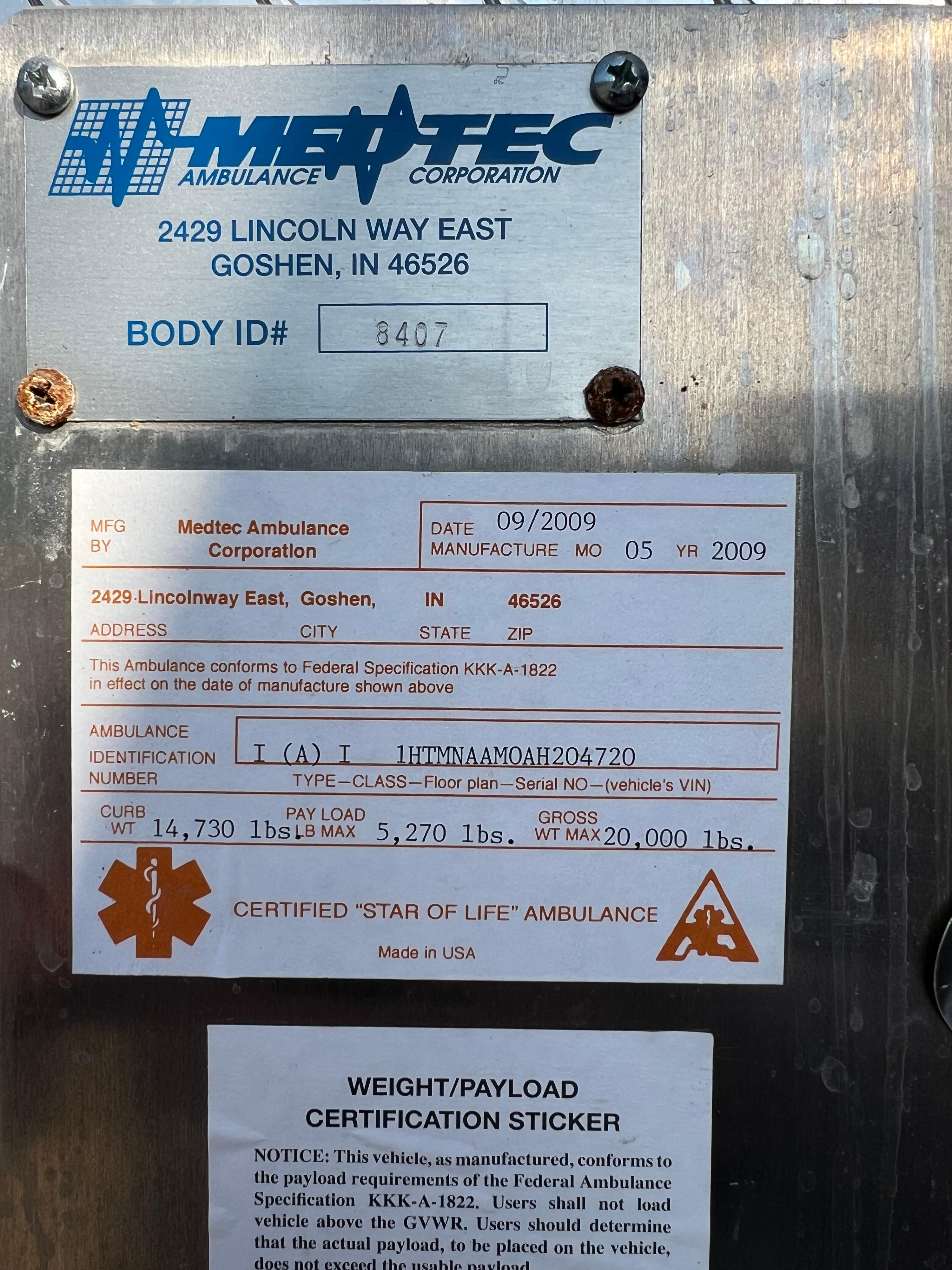 2009 International 4300 Series 4x2 Type I - image 13