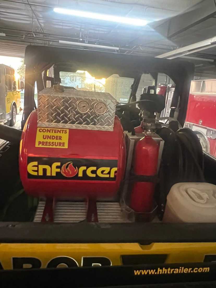 Enforcer Foam System with Hose Reel