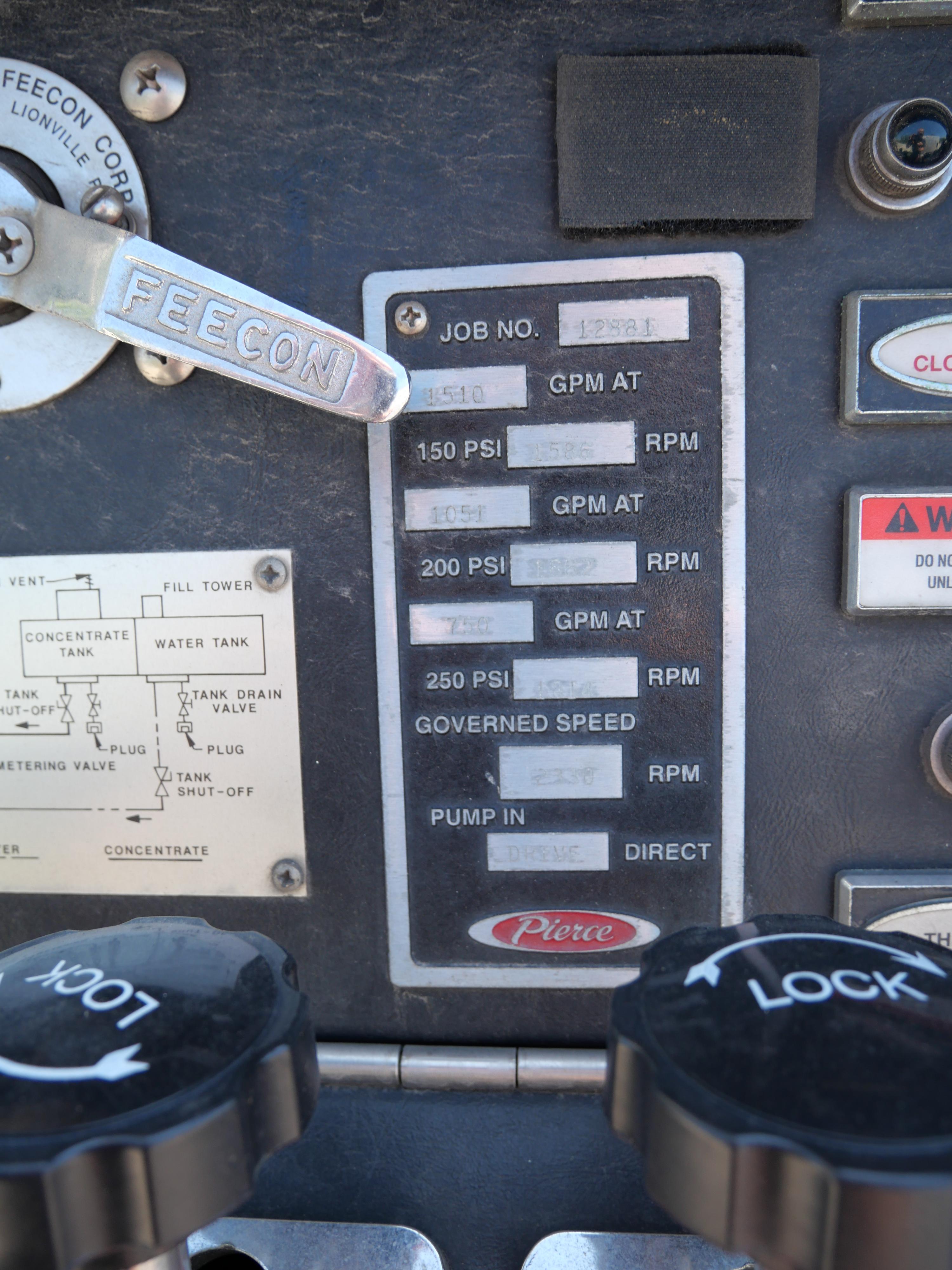 2002 Pierce Enforcer Engine 1500/1000/50 - image 18