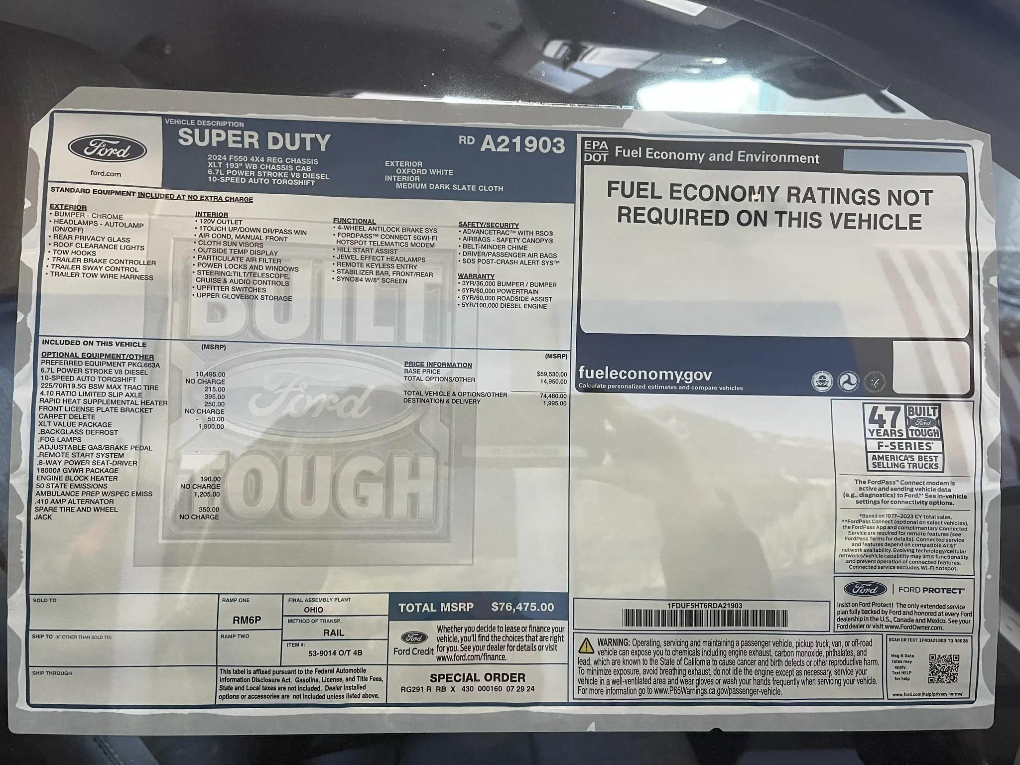 2024 Ford 550 Type III - image 3