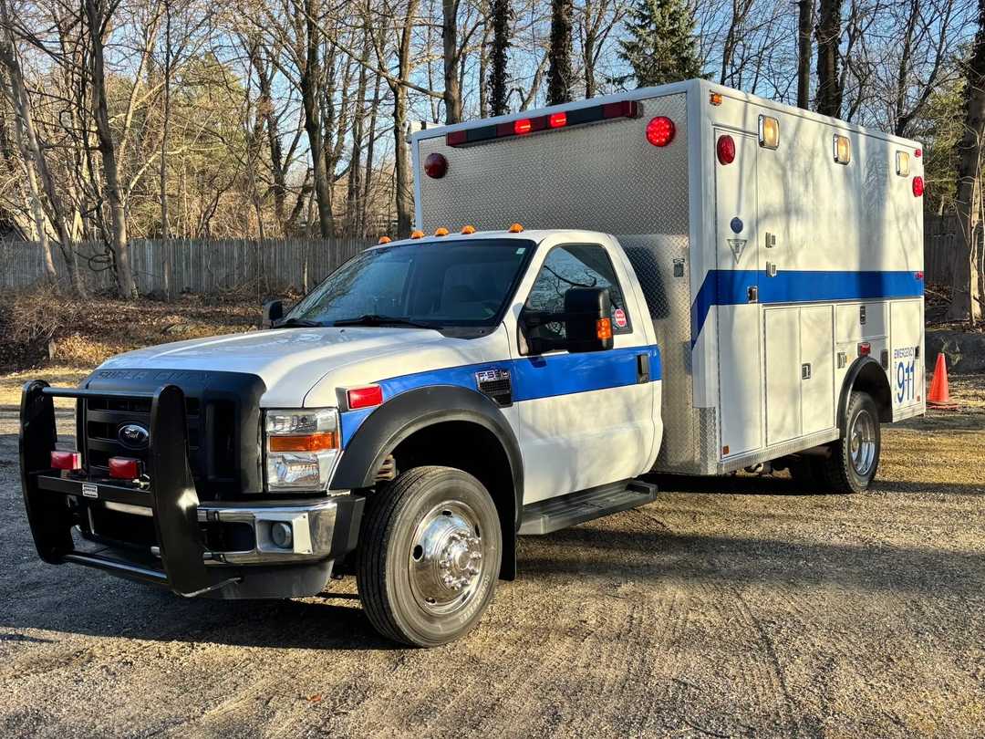 2008 Ford F550 V10 Support Operations Vehicle