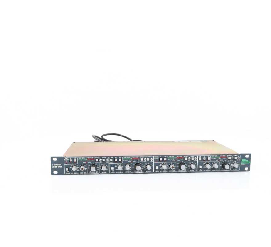 BSS DPR-504 4-Channel Quad Noise Gate/Expander