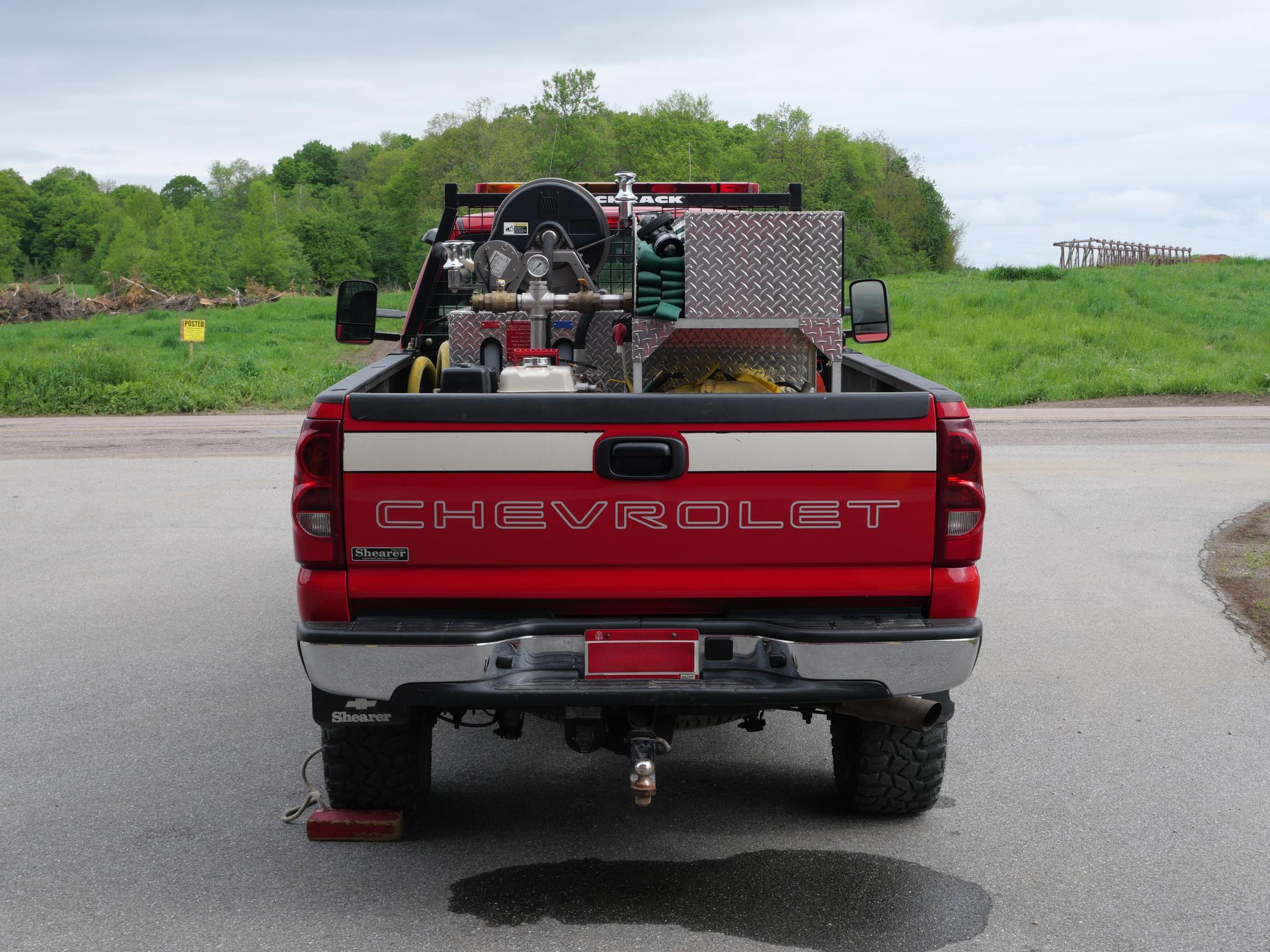 2003 4x4 Chevy Silverado Brush Truck with Skid Unit - image 4