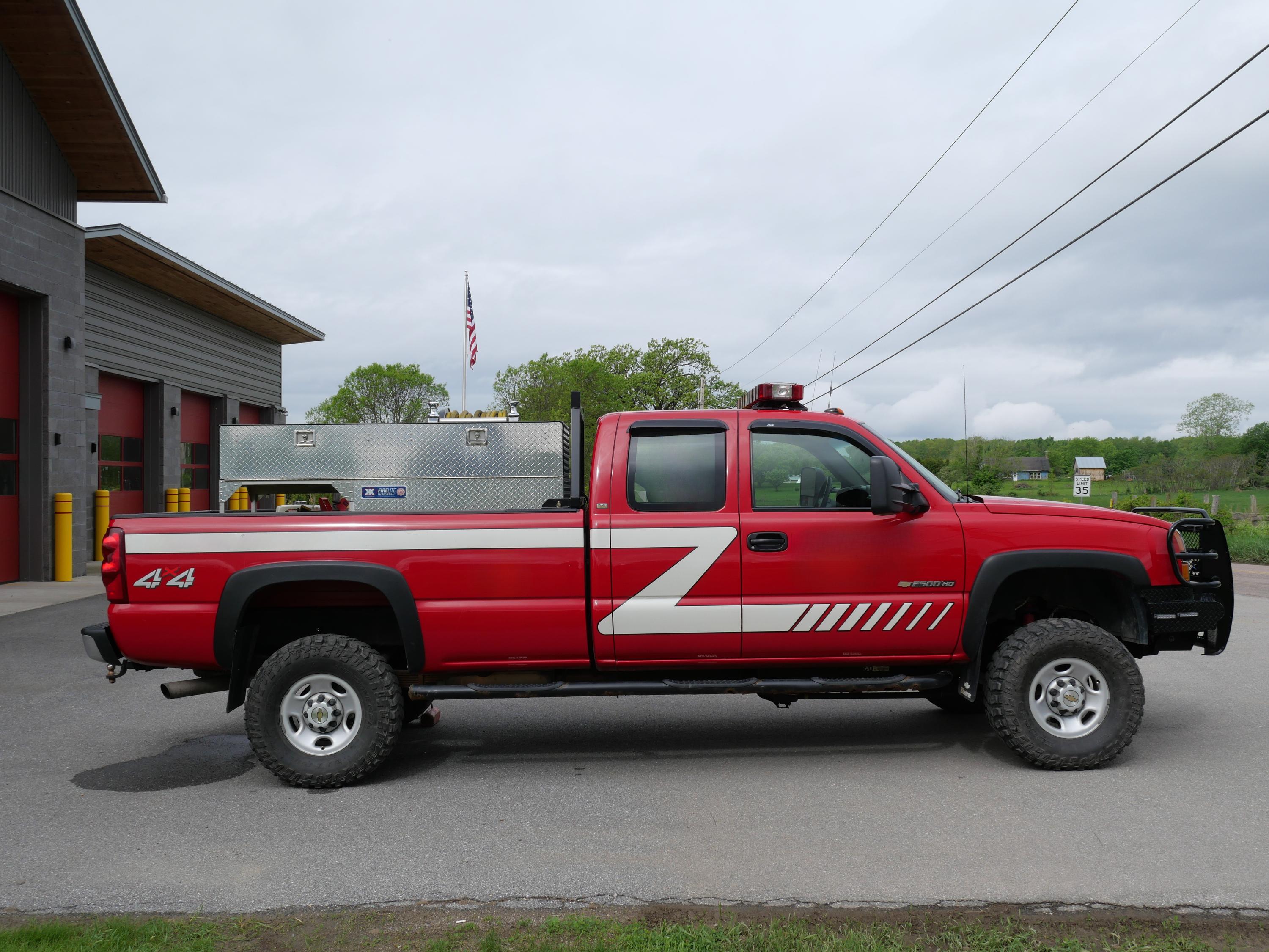 2003 4x4 Chevy Silverado Brush Truck with Skid Unit - image 6