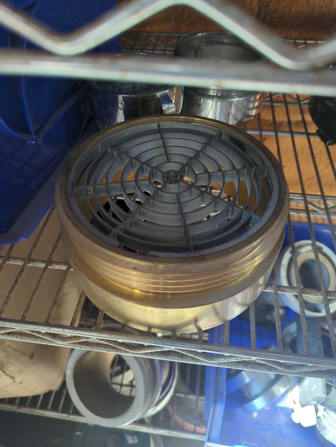 6" NHM x 6" NPT intake fitting 