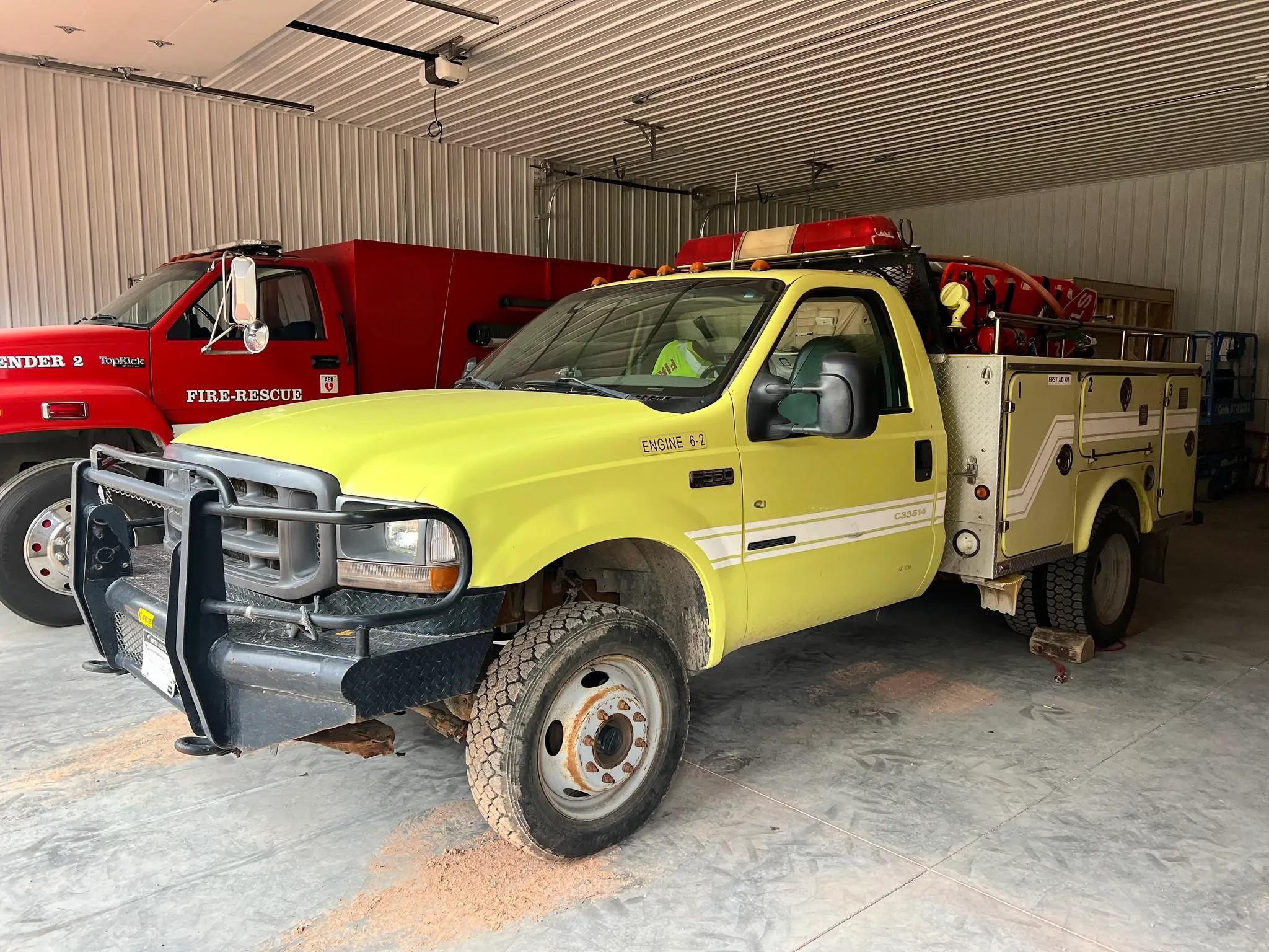 2002 Brush Truck - Ford F550 Diesel - image 1