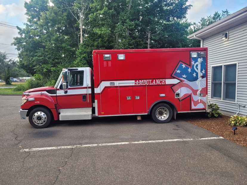 2015 International Ambulance (with a 2006 AEV module)