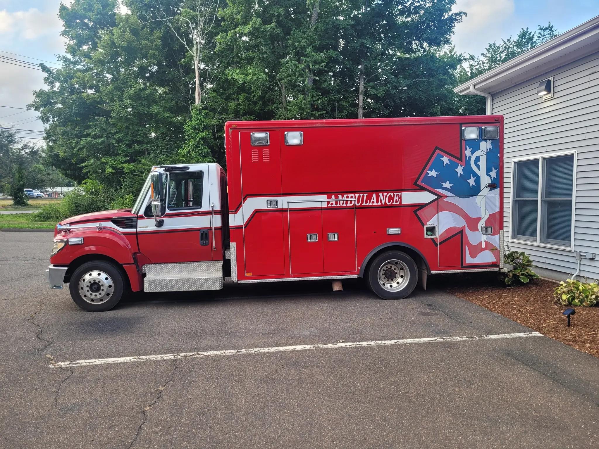2015 International Ambulance (with a 2006 AEV module) Type I - image 1