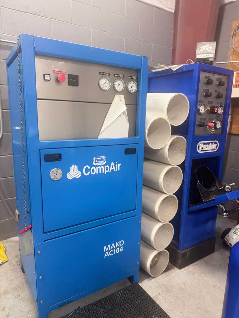 CompAir MAKO AC104 SCBA Breathing Air Compressor System