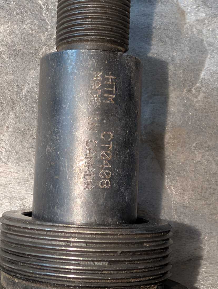 1.5" HTM drawbar for coupling snowmaking hose (rebuilt) — photo 2