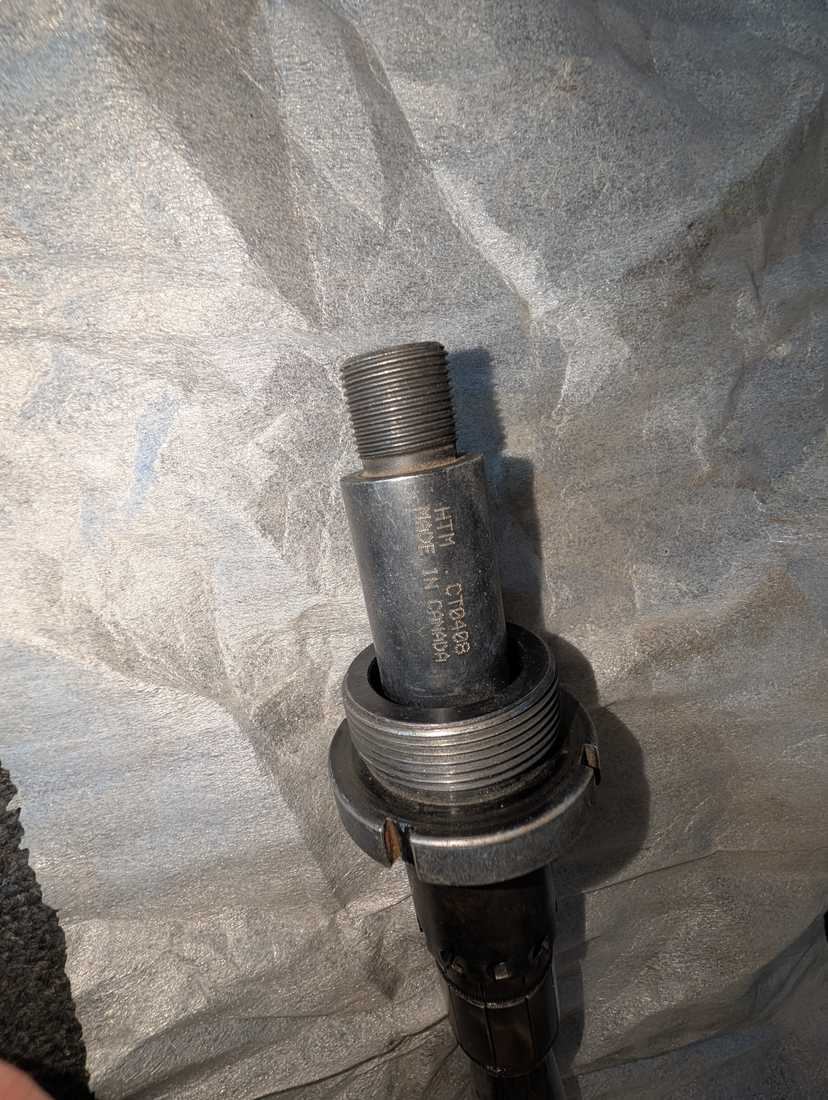 1.5" HTM drawbar for coupling snowmaking hose (rebuilt) — photo 3