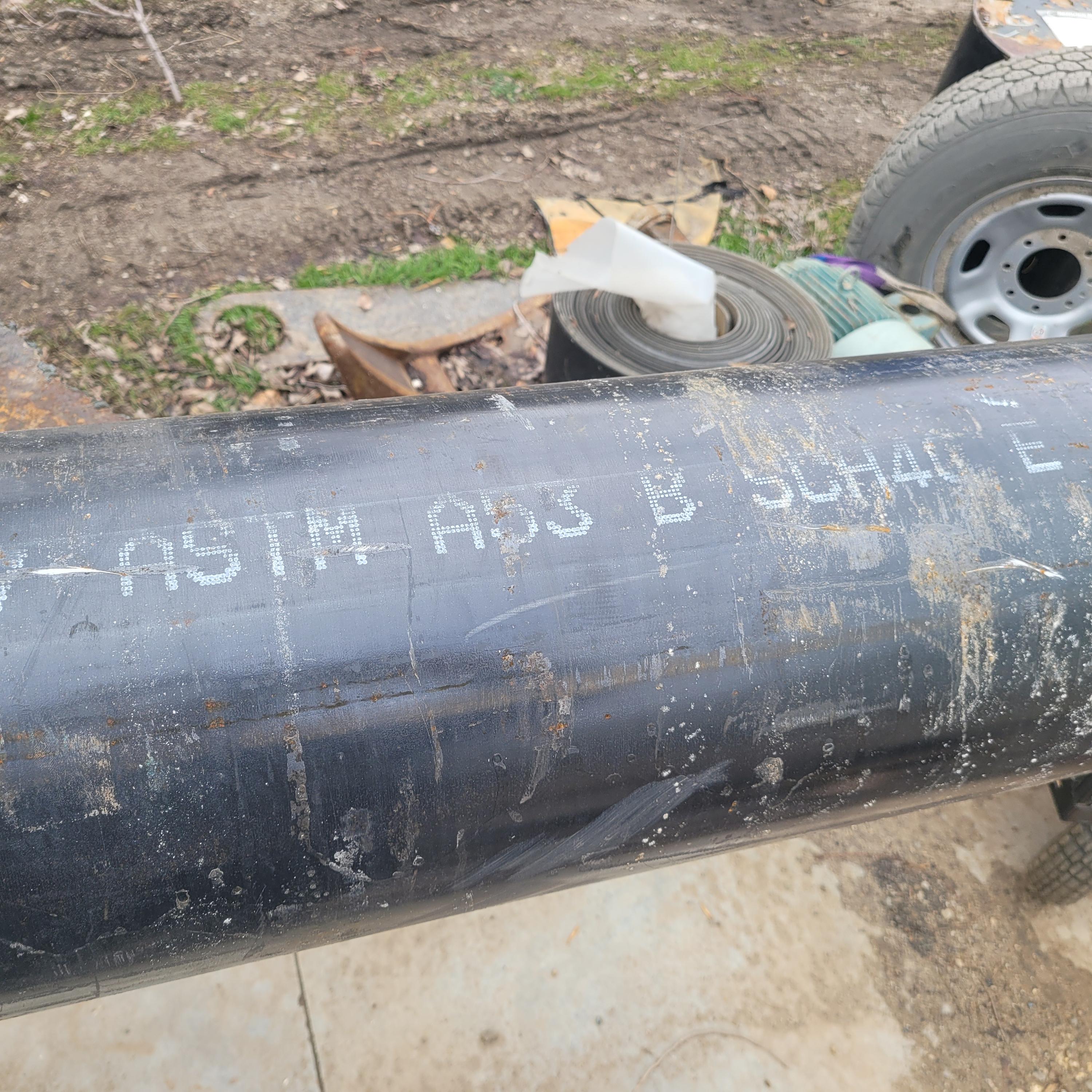 10" schedule 40 steel pipe 11' long - image 13