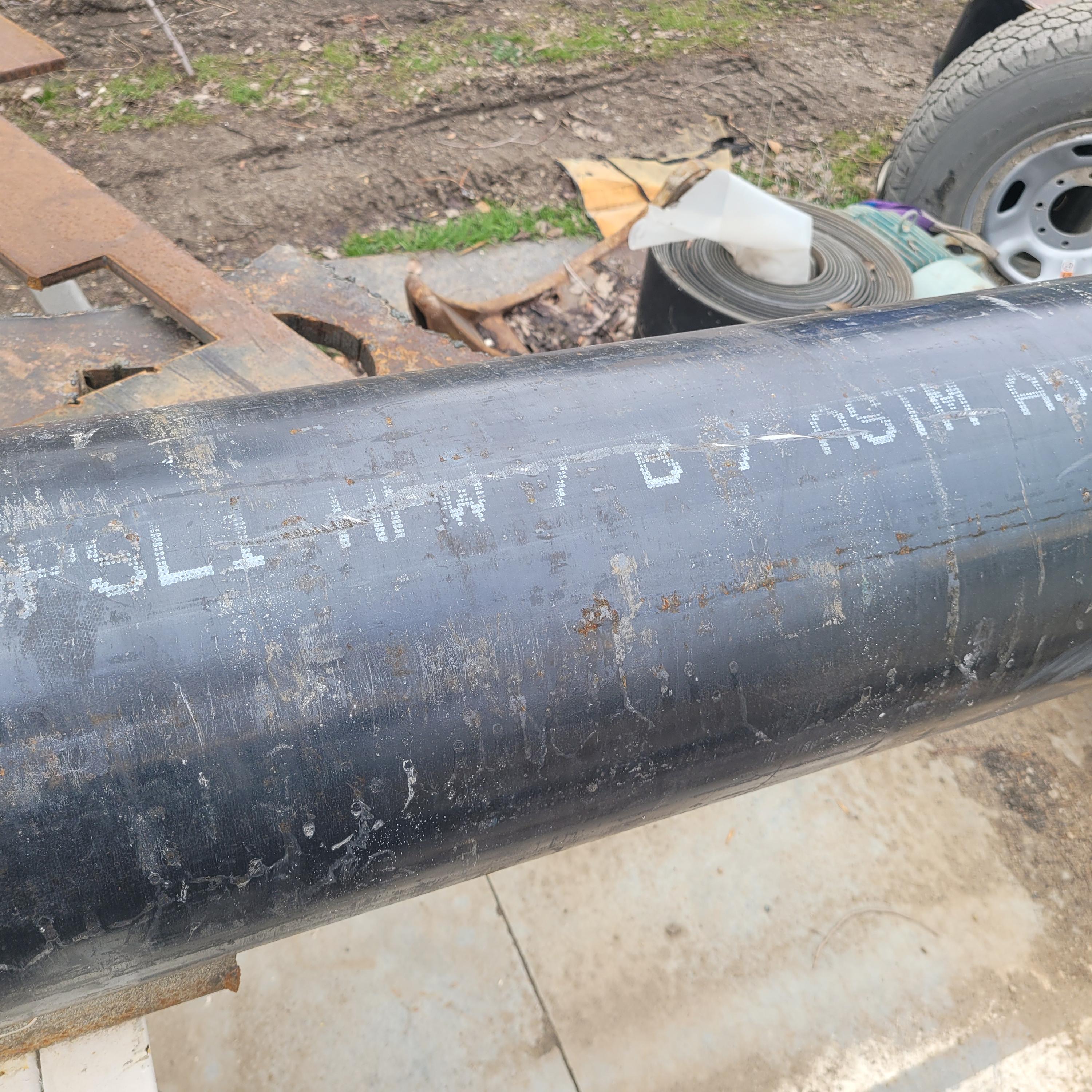 10" schedule 40 steel pipe 11' long - image 12