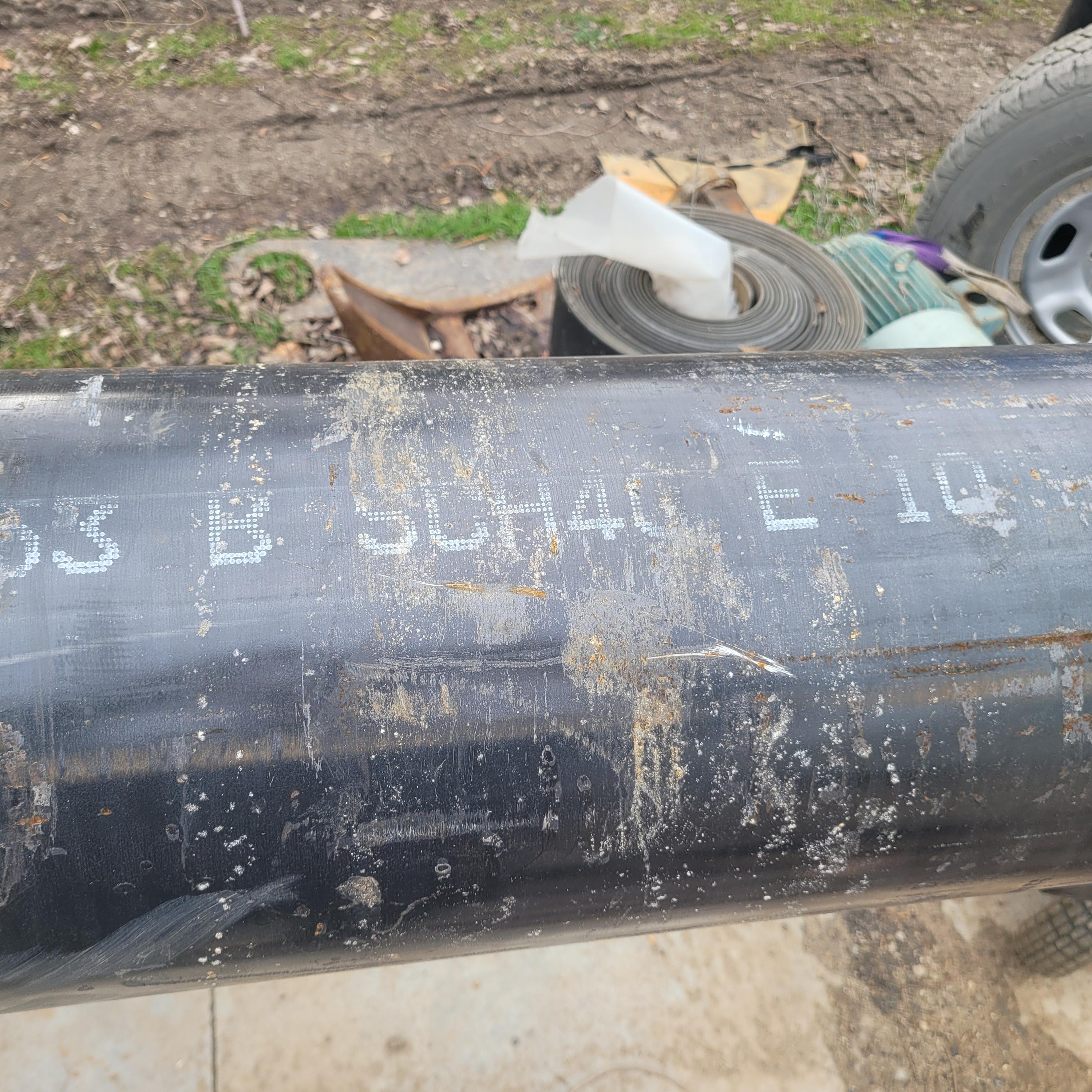 10" schedule 40 steel pipe 11' long - image 14
