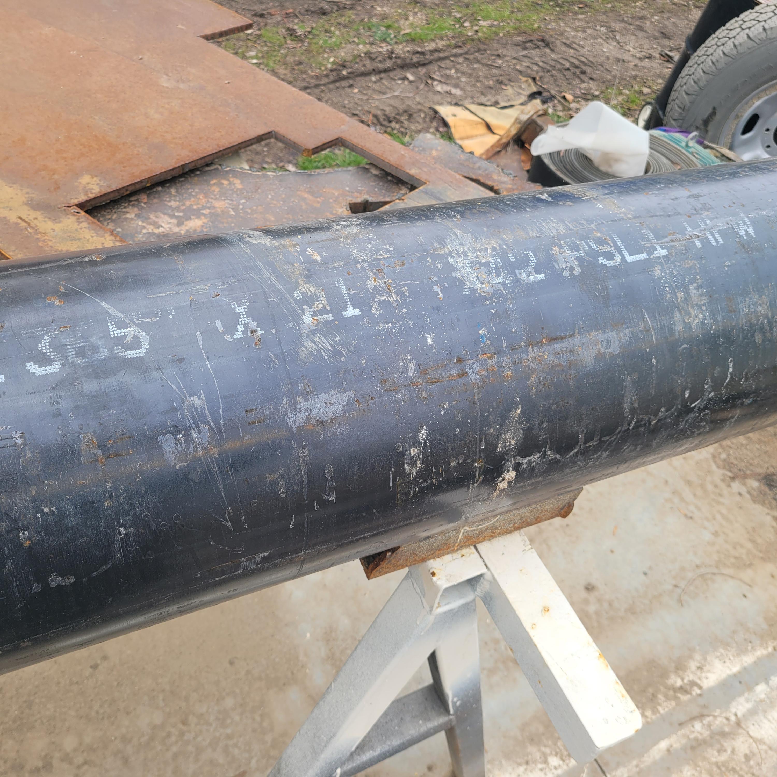 10" schedule 40 steel pipe 11' long - image 11