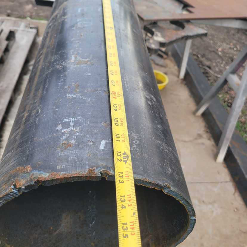 10" schedule 40 steel pipe 11' long