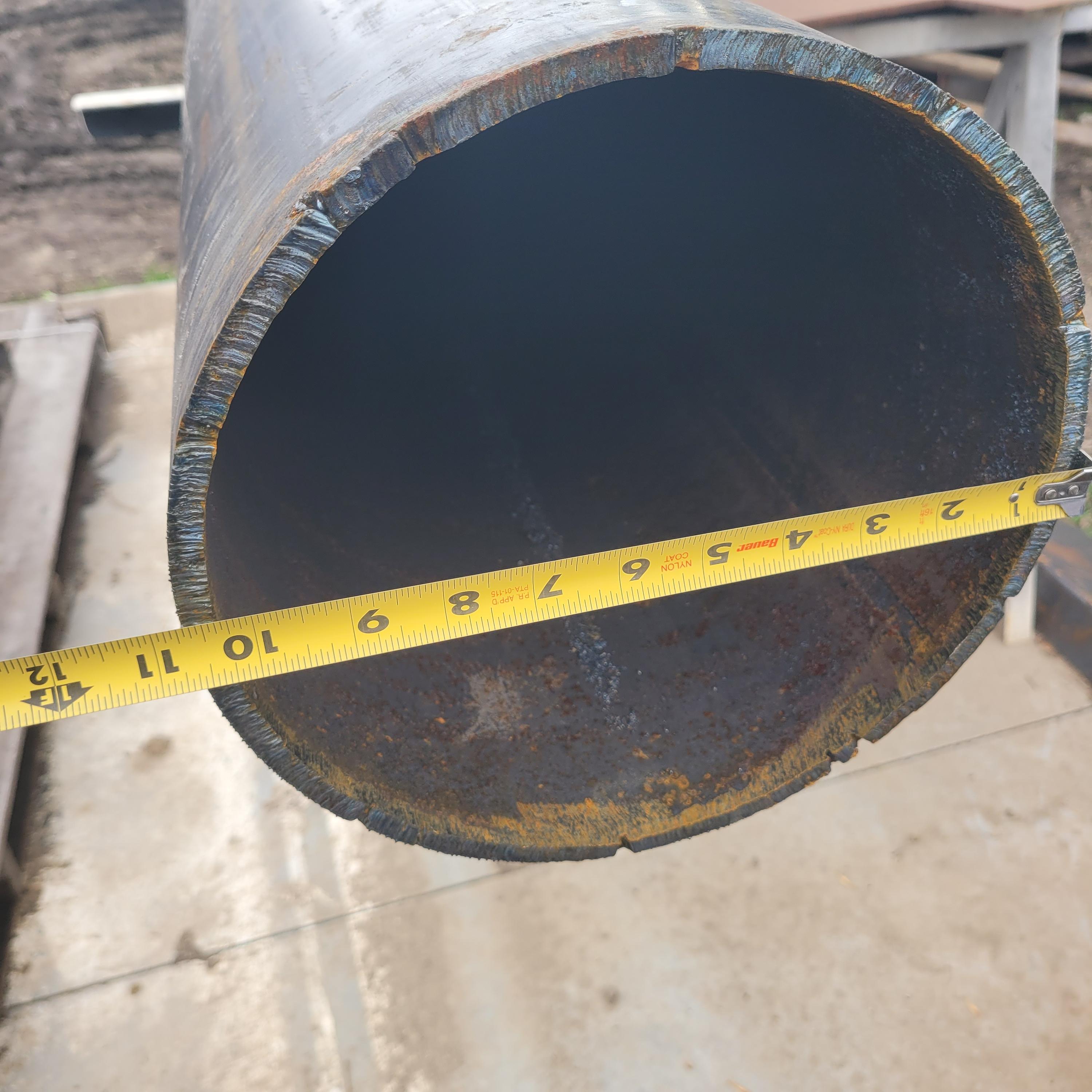 10" schedule 40 steel pipe 11' long - image 7