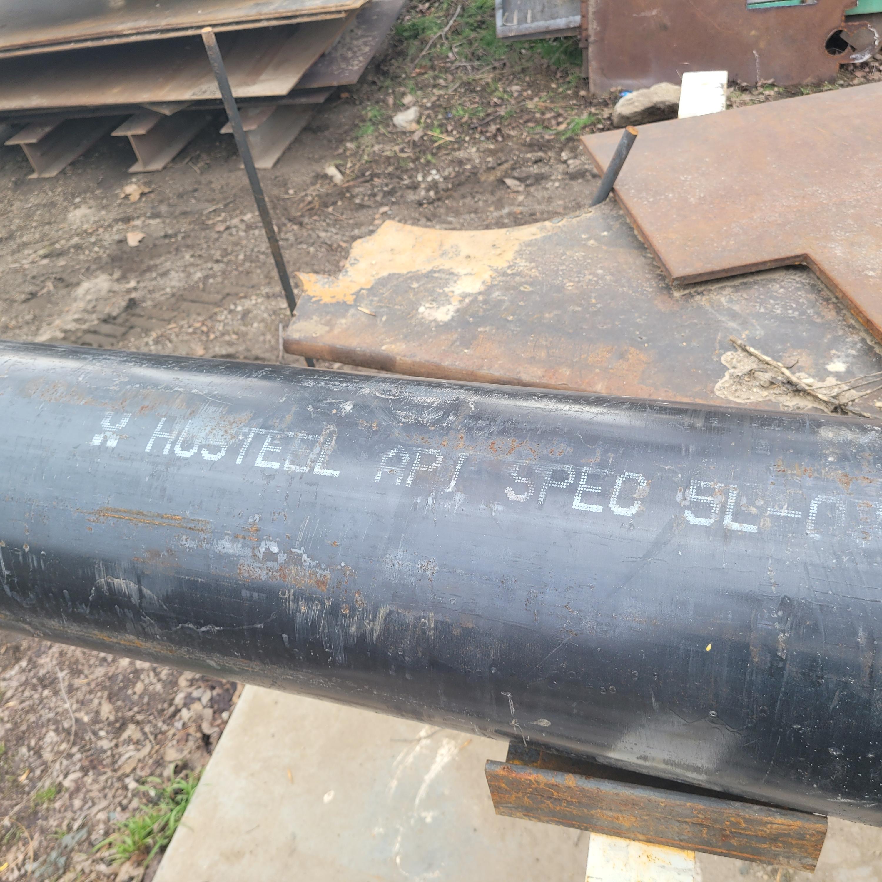 10" schedule 40 steel pipe 11' long - image 8