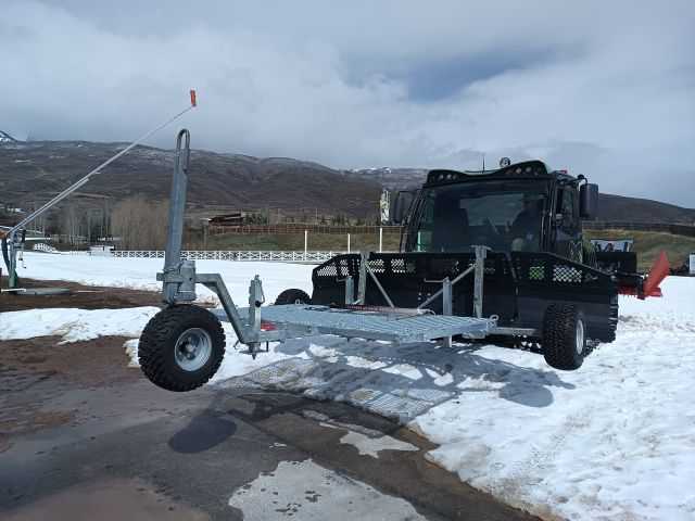 Alpine Hauler demo unit with bolt on Deck and Headache rack — photo 6