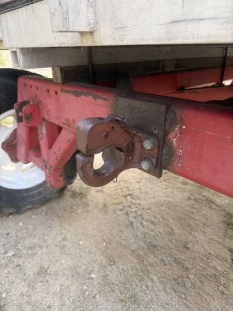 Red four wheel on mountain wagon/trailer — photo 6