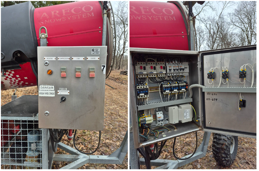 Two Areco Standard Wheeled Fan Guns and 40 HP Booster Pump — photo 5