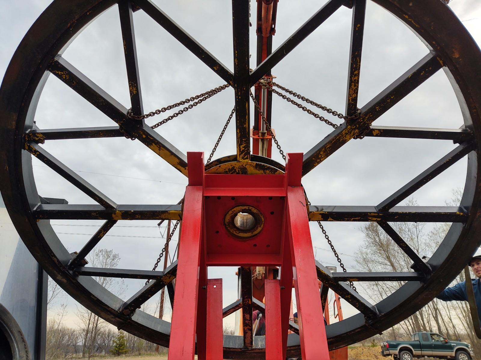 Two bullwheel angled transport brackets - image 17