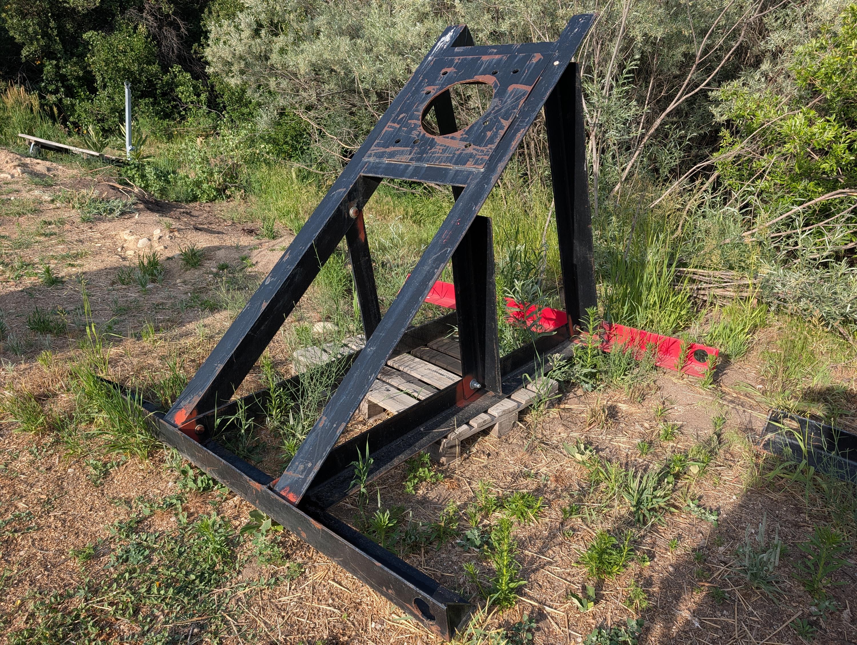 Two bullwheel angled transport brackets - image 7