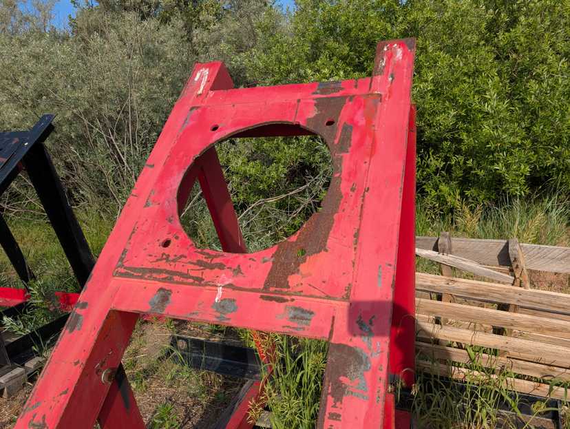 Two bullwheel angled transport brackets — photo 3