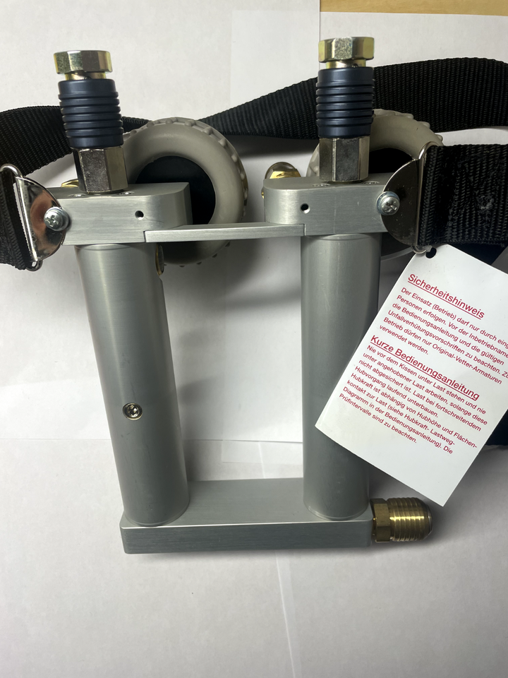Vetter Dual Dead Man Controller 8 bar/116 psi, Aluminium
