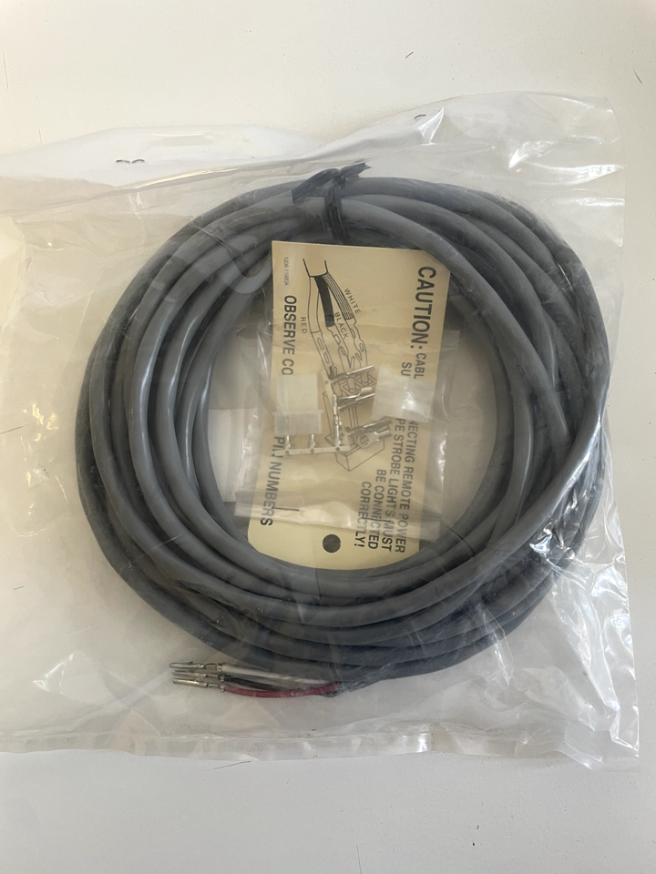 Whelen 25' Extension Cable 01-0440624-25-BRAND NEW