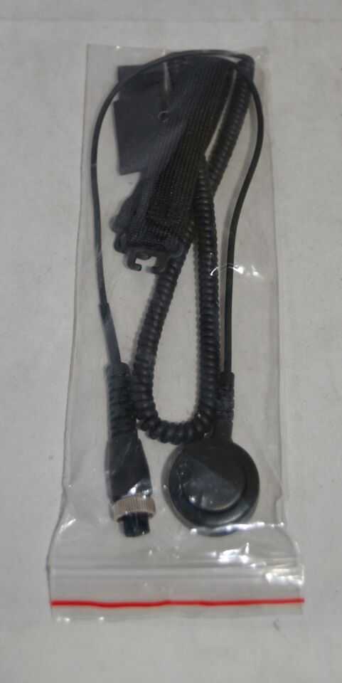 Cobalt Throat Microphone Firefighter Police EMS Microphone (Used, Sold As Is)