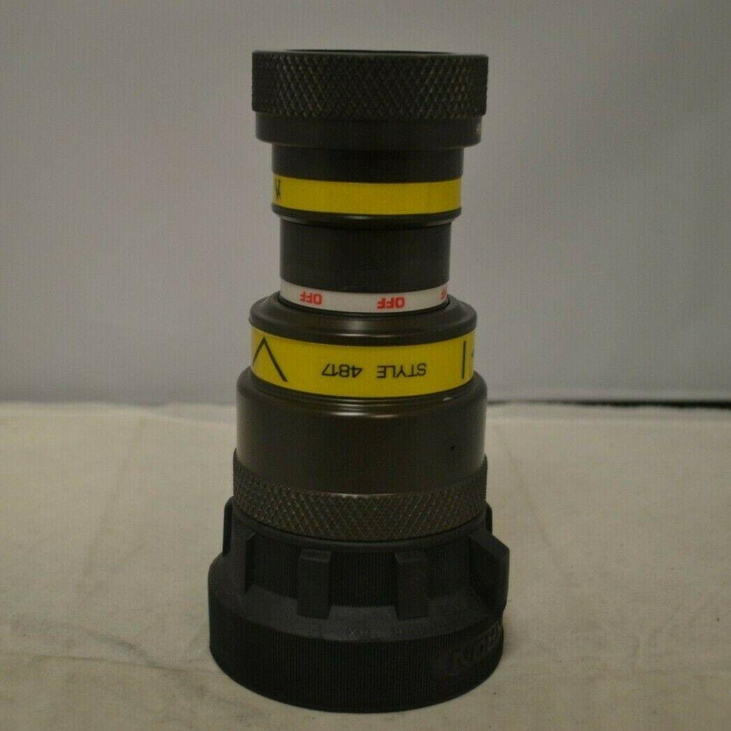 NEW Akron Brass 1.5" National Standard Assault Nozzle Tip w/ Twist Shutoff
