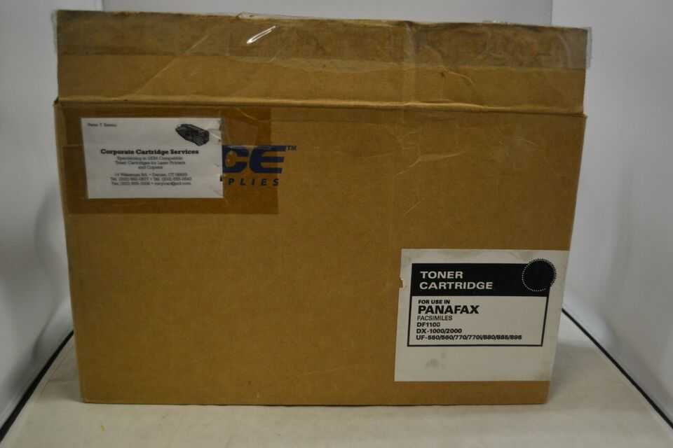 Panasonic "Panafax" Toner Cartridge- Expired