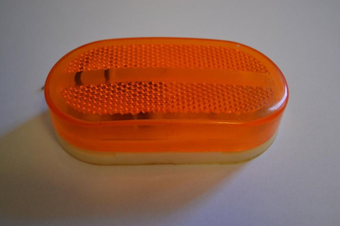 Truck-Lite "Steady Light" Orange Lens' and Light base 4"