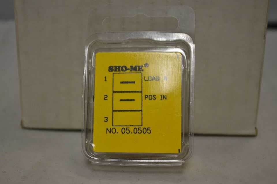 Sho-Me Single Momentary Rocker Switch 05.0505