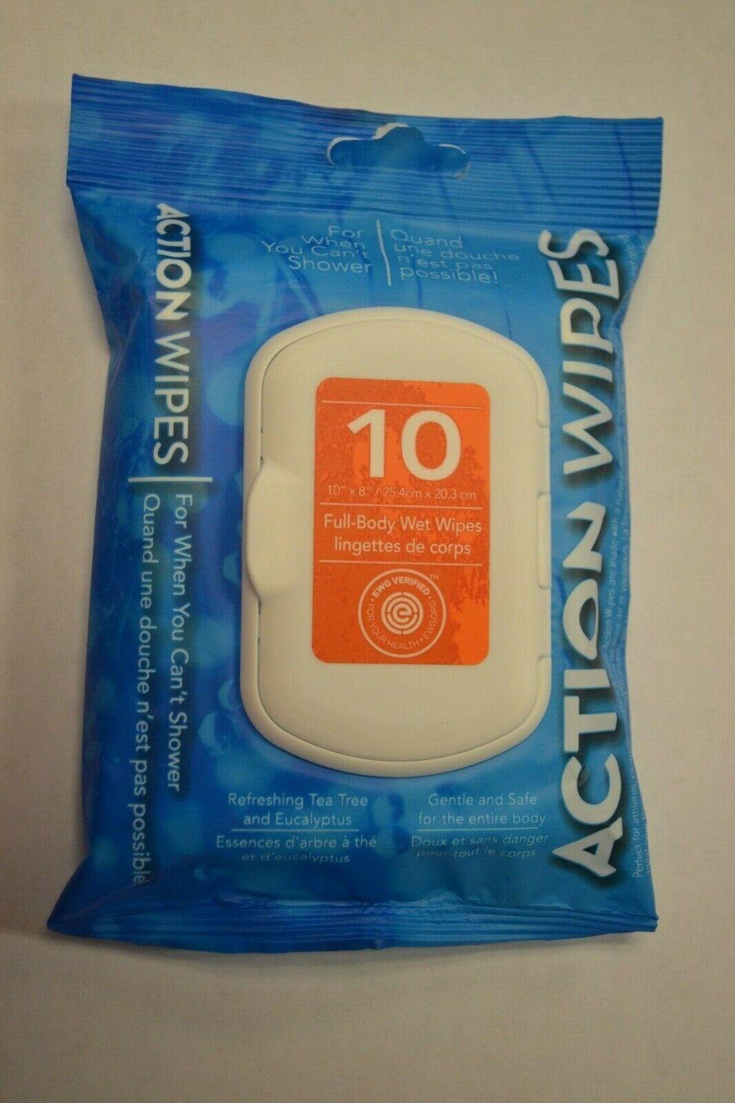 Action Wipes by Life Elements-1 Pack of 10 Wipes - image 1