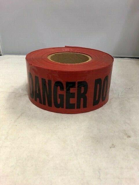 "Danger Do Not Enter"Caution/Barrier Tape 1000ft Red