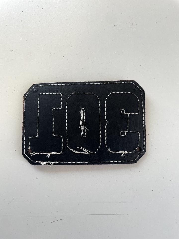 301 Red Leather Badge - image 2