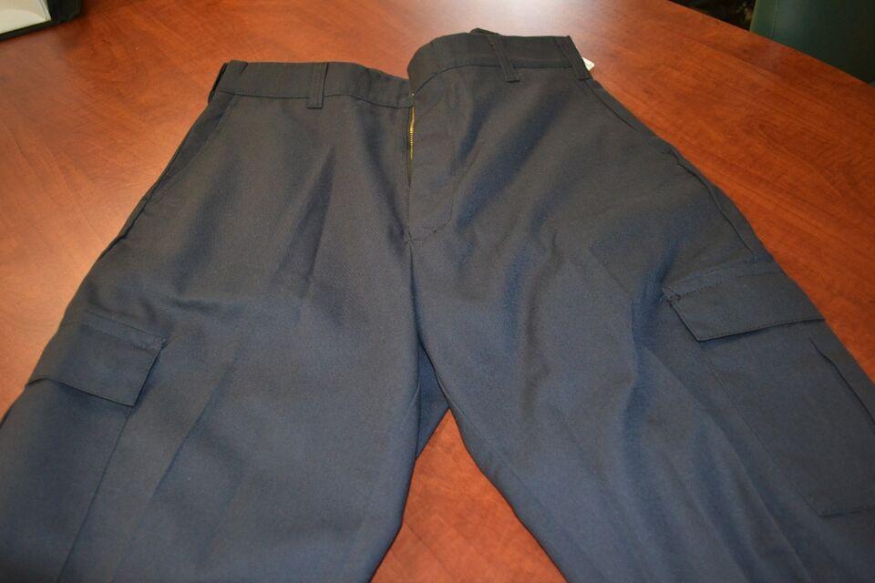 TOPPS Safety Apparel Navy Blue Uniform Pants Size 34