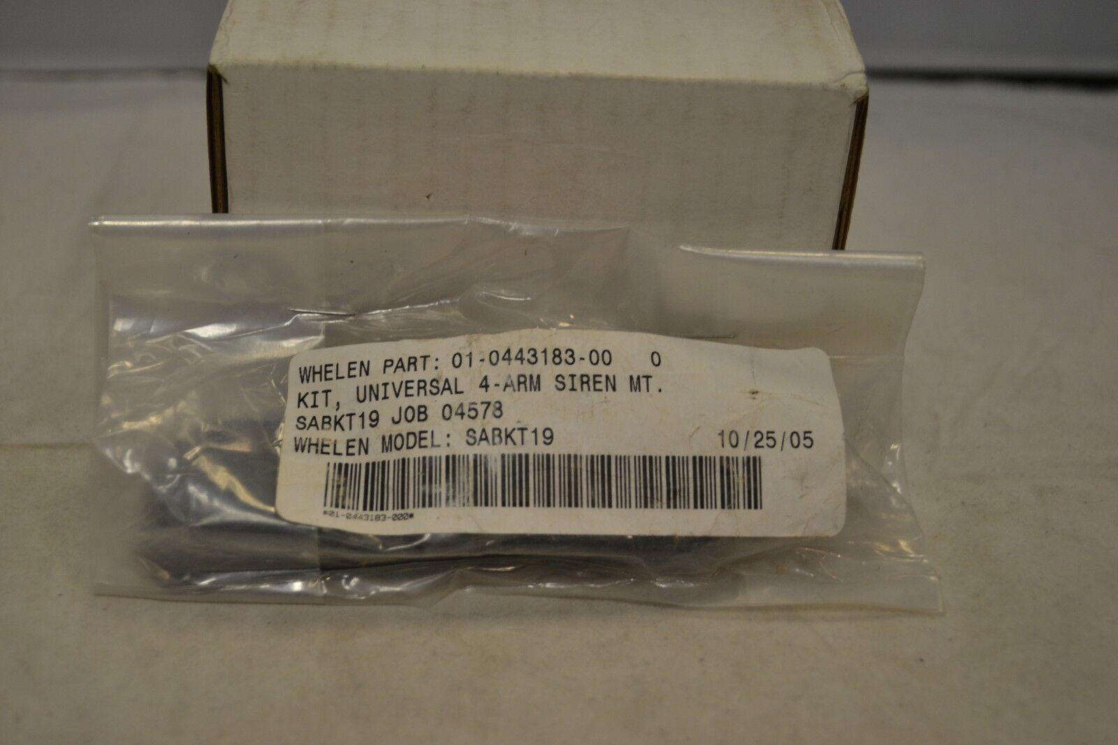 Whelen SA314 Universal 4 Tab Mounting Bracket SABKT19 - image 1