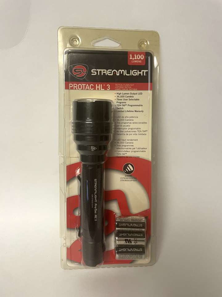 Streamlight ProTac HL 3 (3 x CR123A) Flashlight 88047