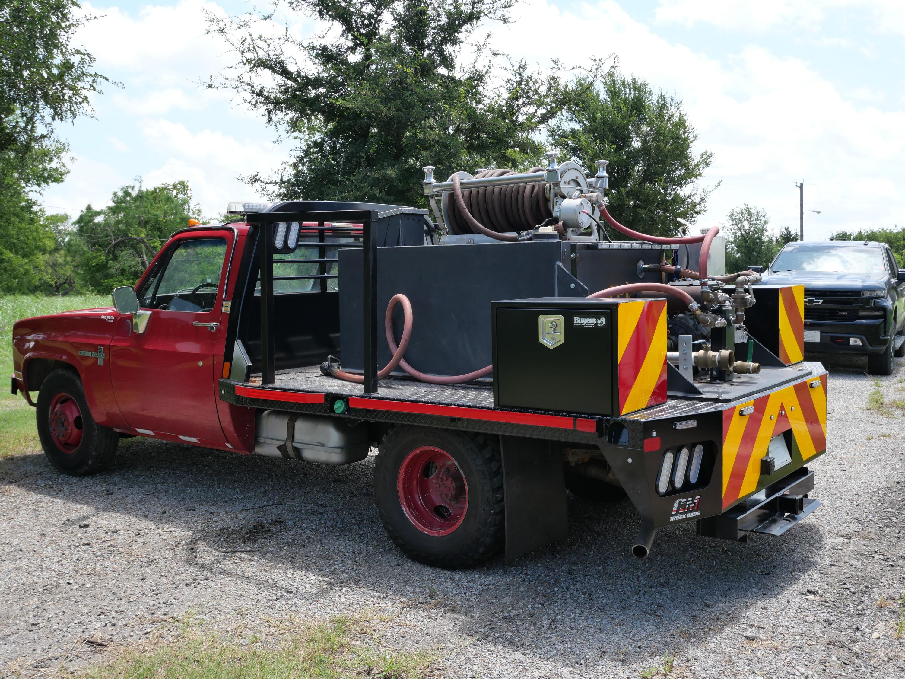 1982 Chevy Brush Truck w/ 2024 Skid Unit - image 3