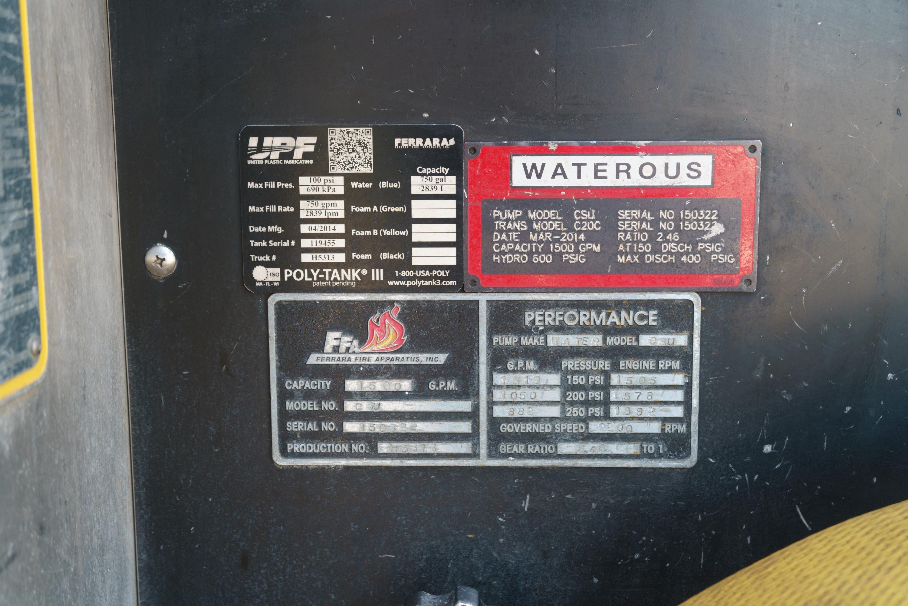 2014 HME Ferrara Pumper - image 34