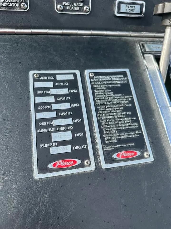 1998 Pierce/Freightliner 1250/1000 Top Mount - image 24