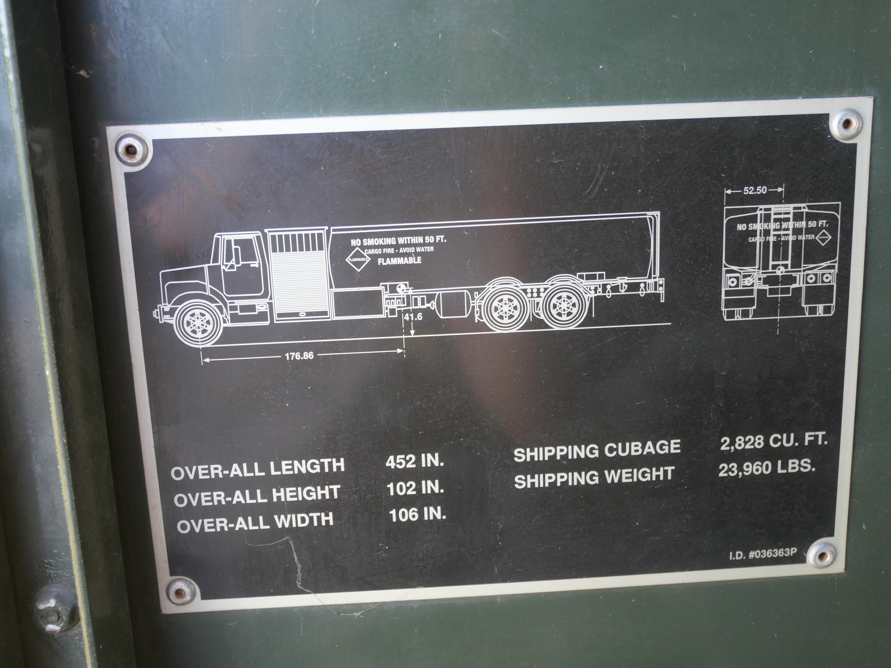 1996 5000 gallon Kovatch/Volvo Tanker - image 20