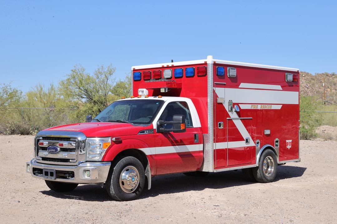 2016 McCoy Miller Ford F-350 Ambulance (includes Stryker Stretcher)