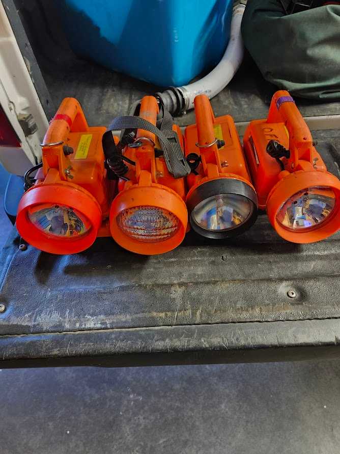 Lot of Streamlight box lights