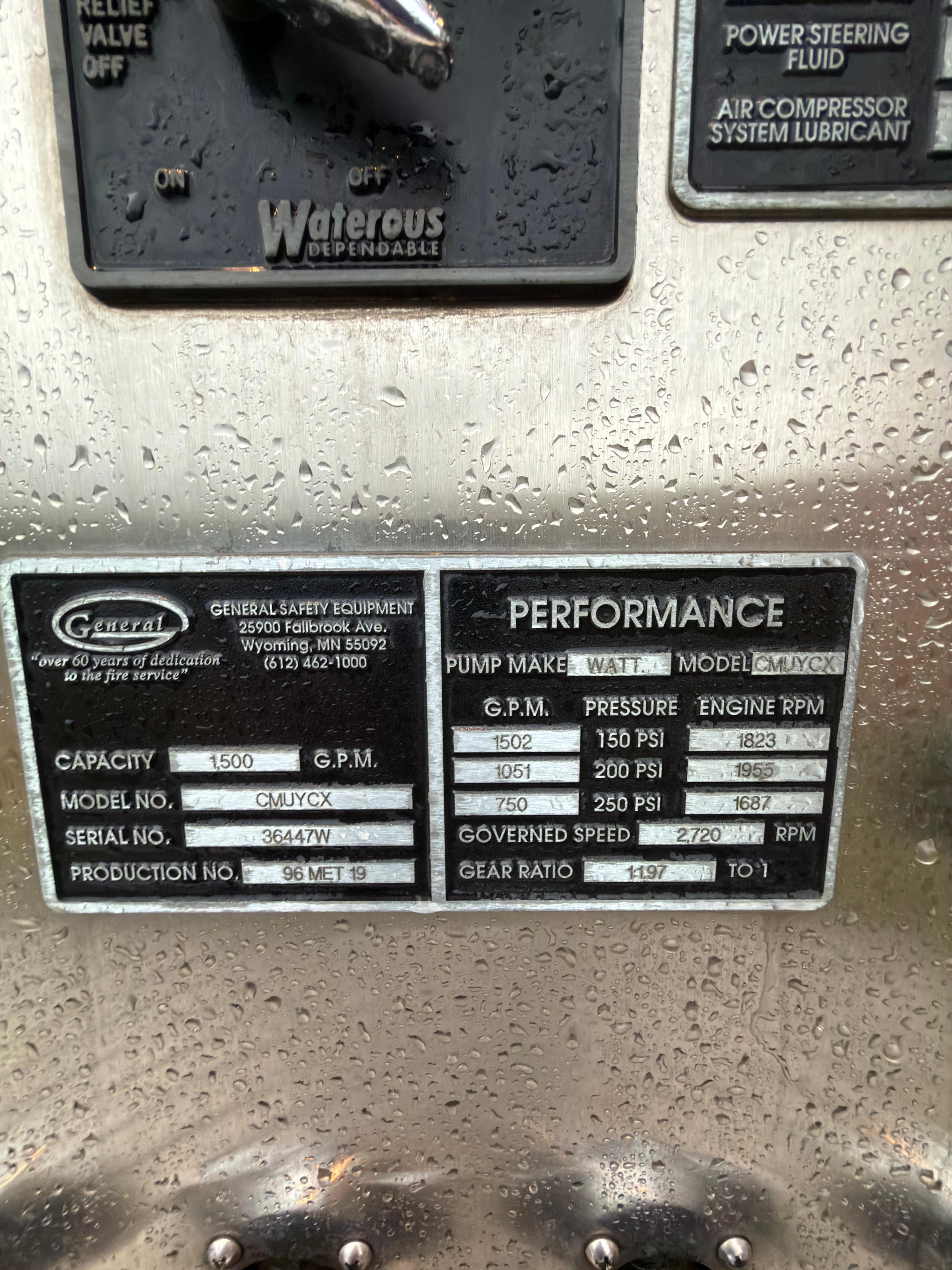 1996 General Safety Freightliner Pumper - image 24