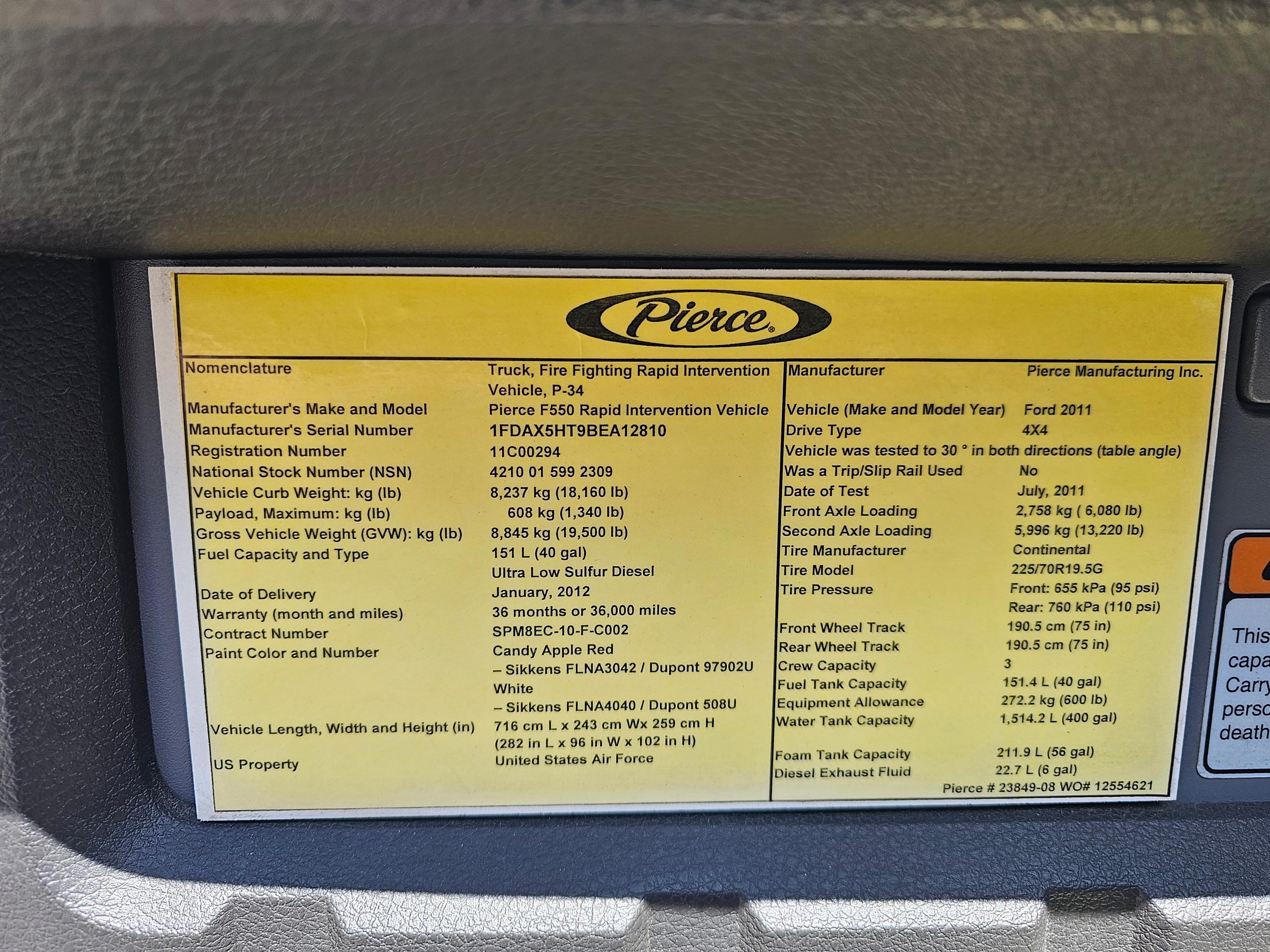 2011 Ford F550 4x4 Quick Attack - image 15
